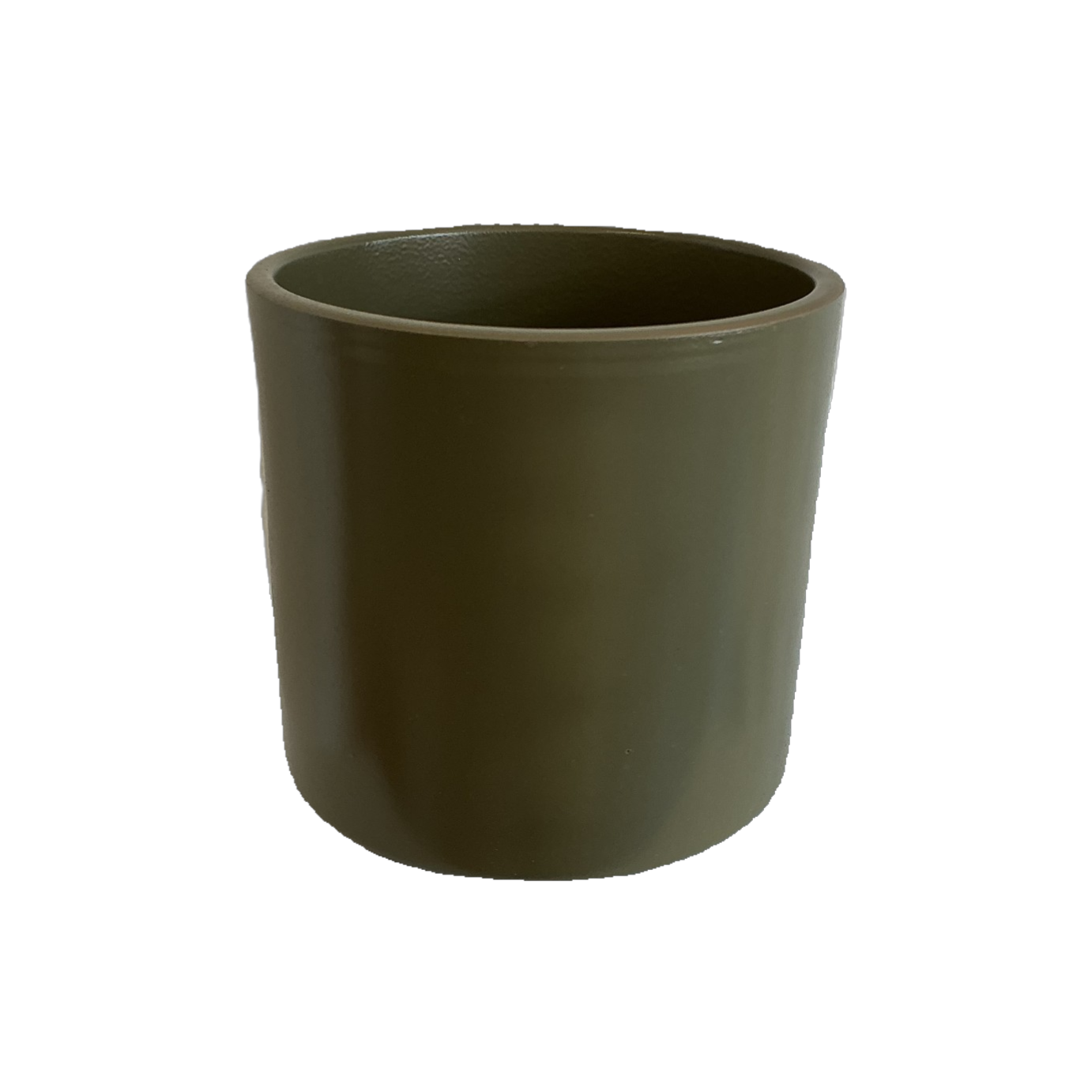 Khaki Cover Pot 90mm