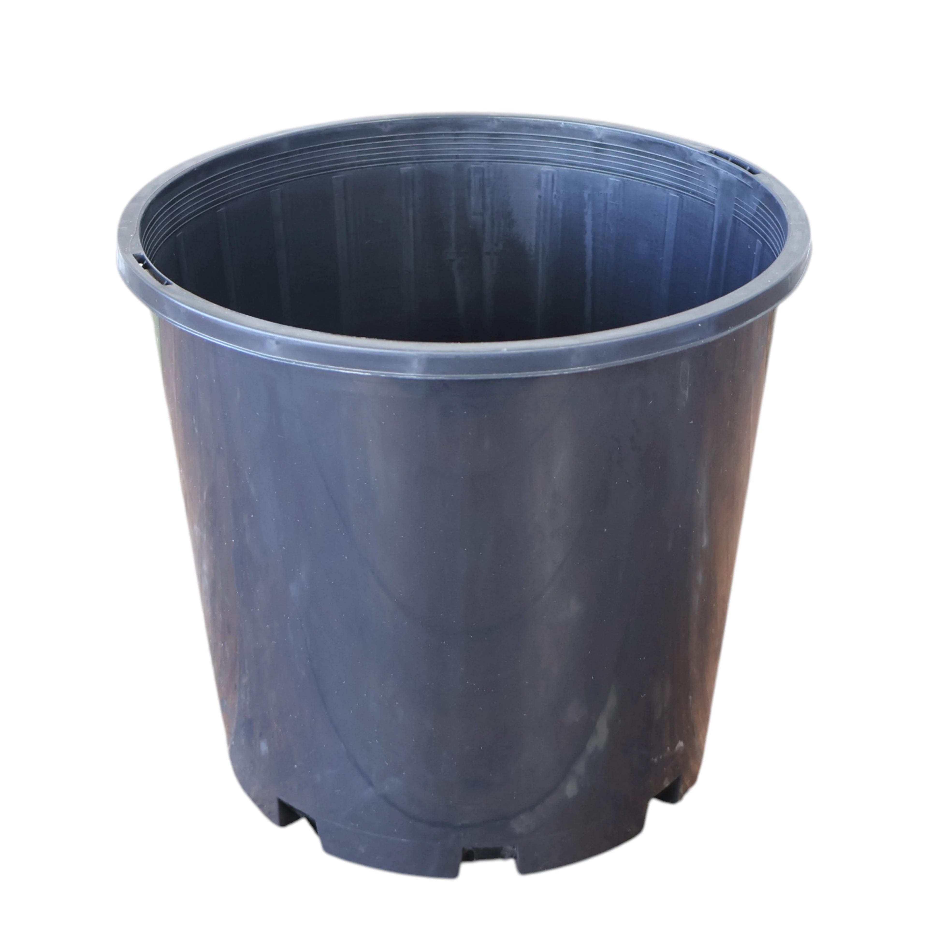 Black Plastic Pot 200mm