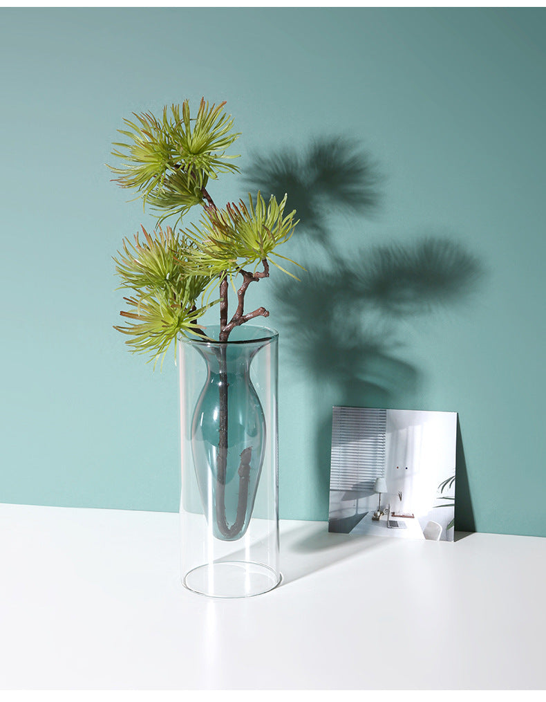 Coloured Vase Blue - Float Jars