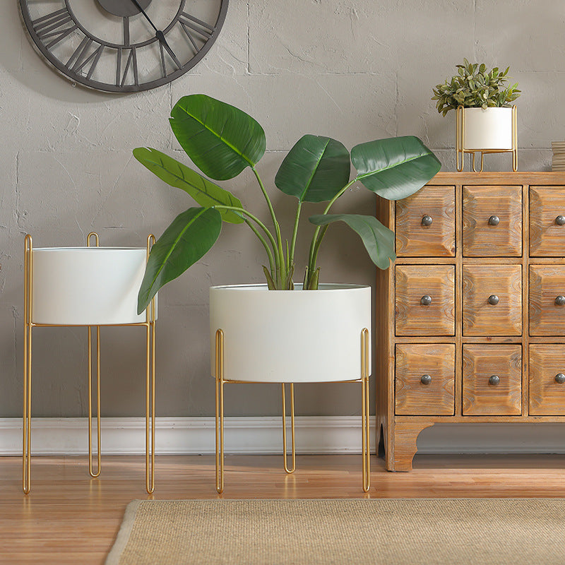 Nordic Elegance - Plant Stand - White Small 150mm