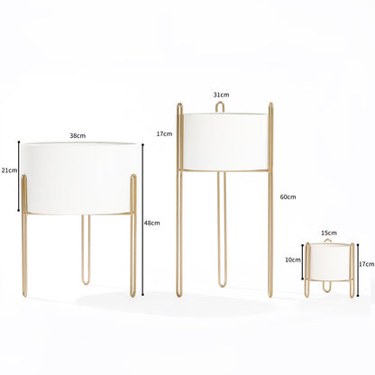 Nordic Elegance - Plant Stand - White Small 150mm
