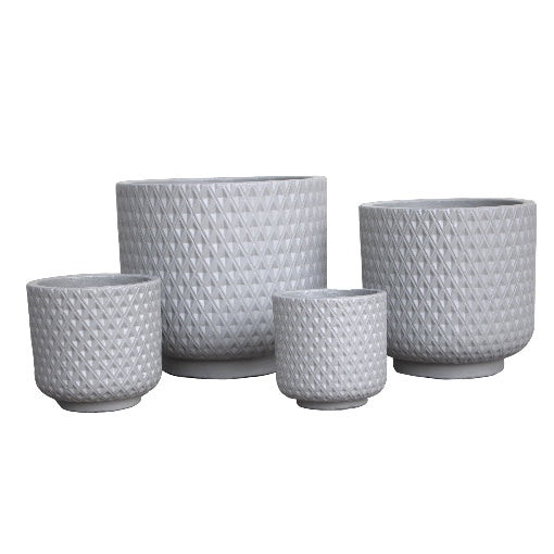 Addi Egg Pot Chalk Large