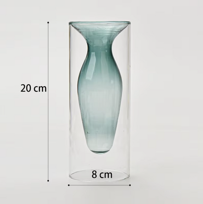 Coloured Vase Blue - Float Jars