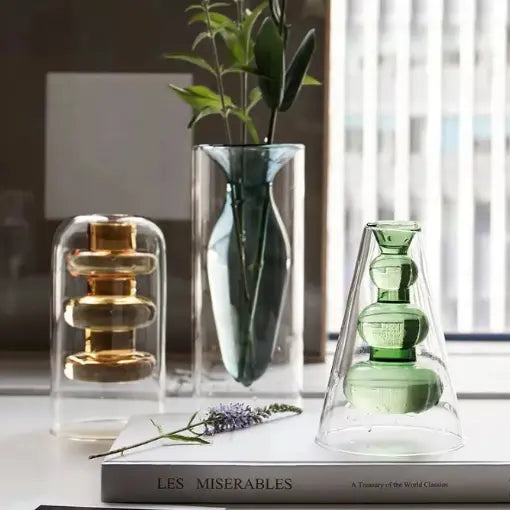 Coloured Vase Green - Float Jars
