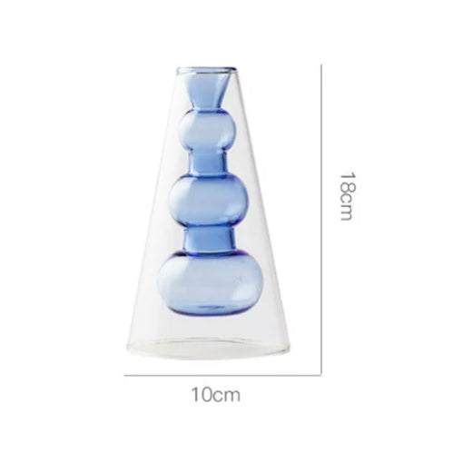 Coloured Vase Blue - Float Jars