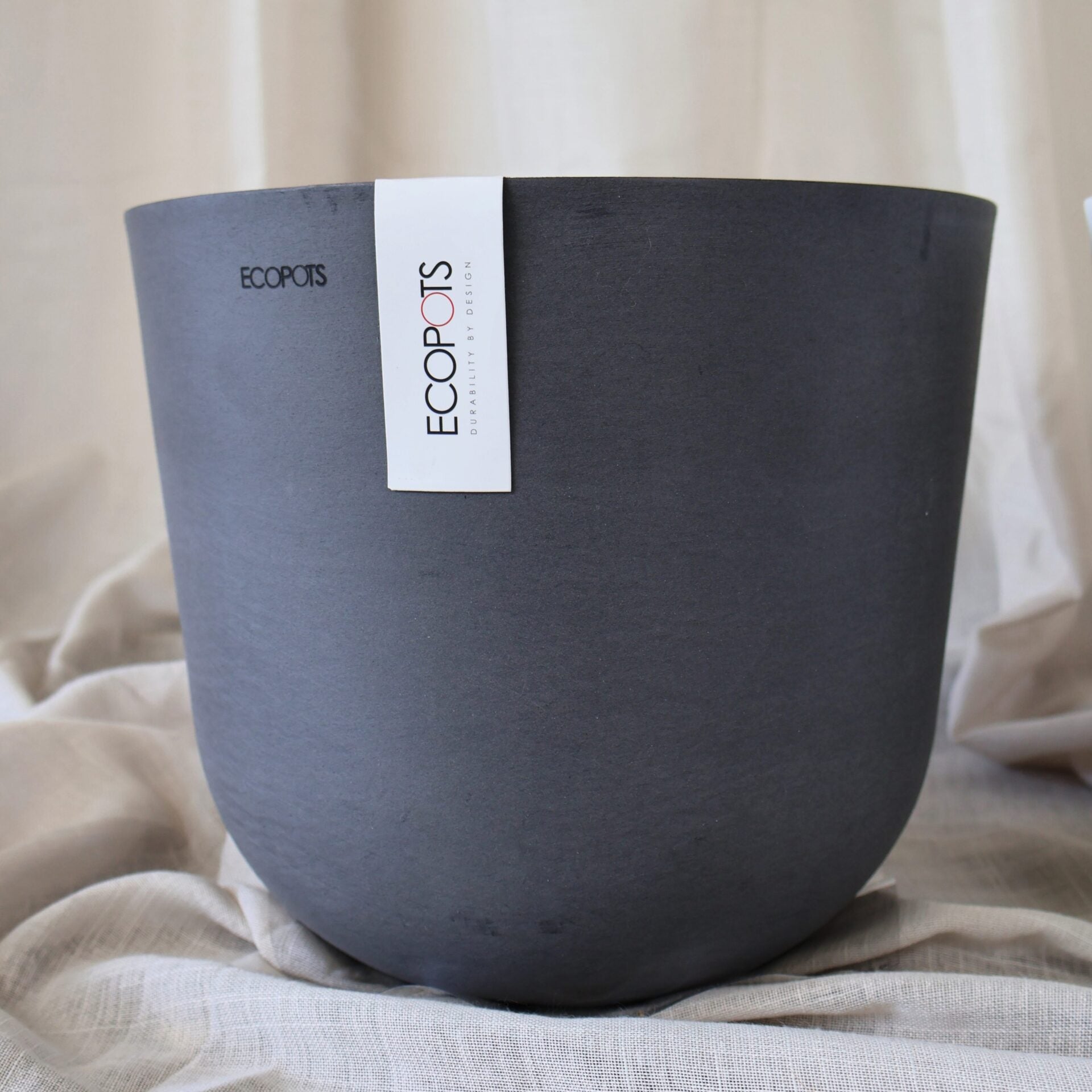 Eco Pot Oslo Grey 25cm