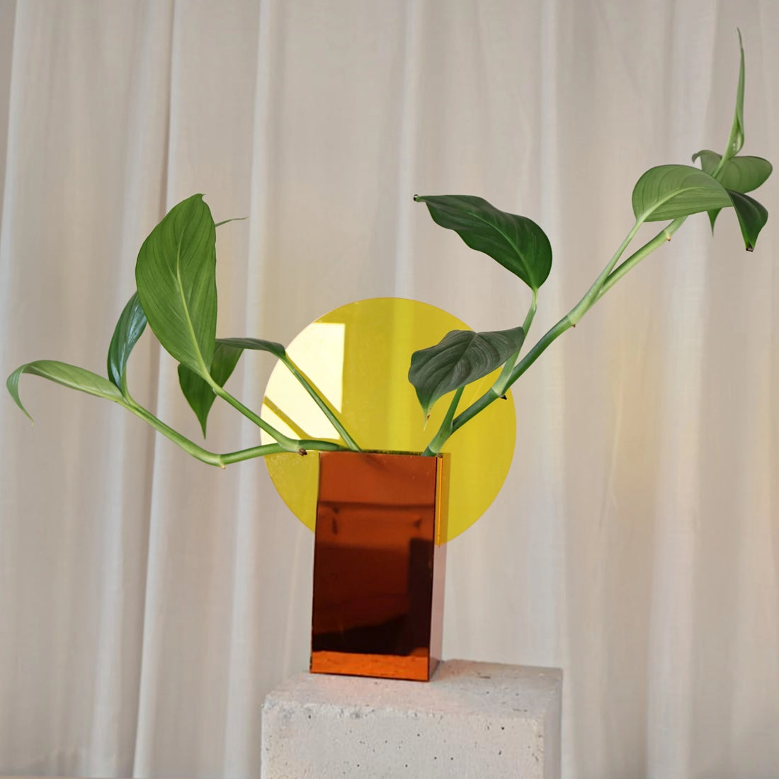 Geometric Vase Rectangular