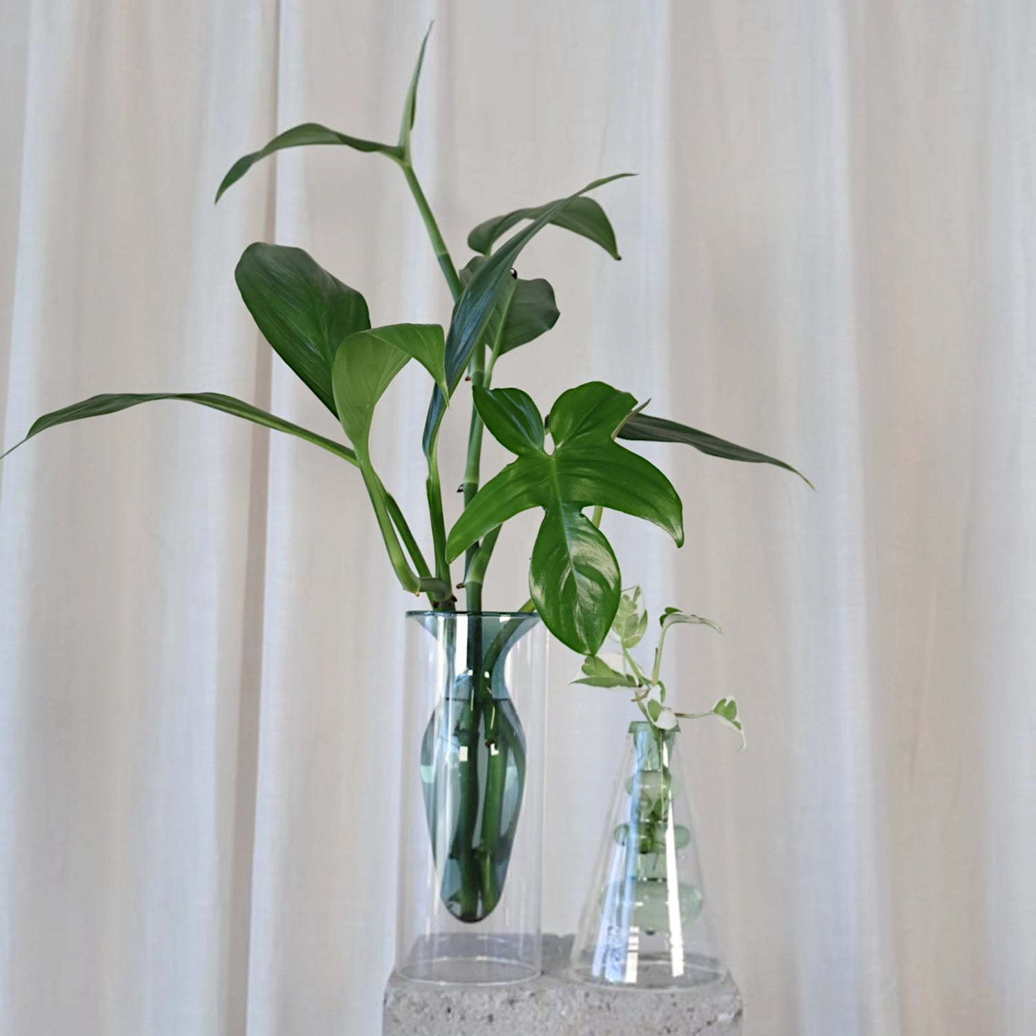 Coloured Vase Green - Float Jars