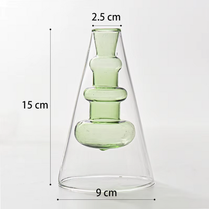 Coloured Vase Green - Float Jars