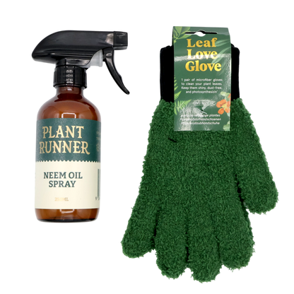 Neem oil &amp; Leaf Love gloves kit