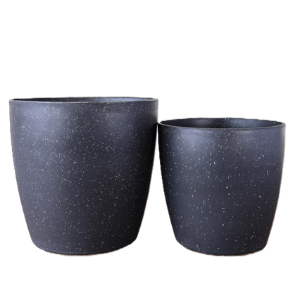San Remo Terazzo Black pot 28cm