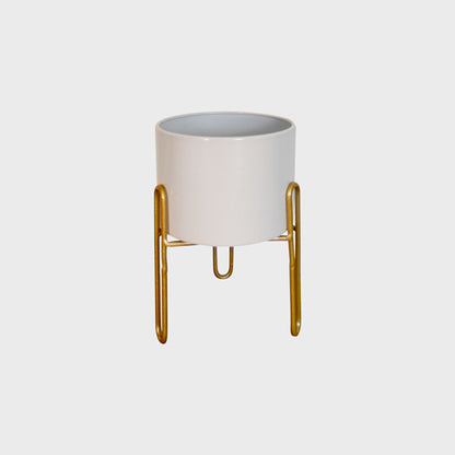 Nordic Elegance - Plant Stand - White Small 150mm