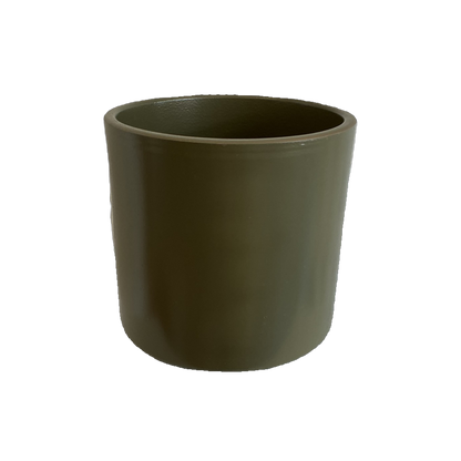 Khaki Cover Pot 90mm