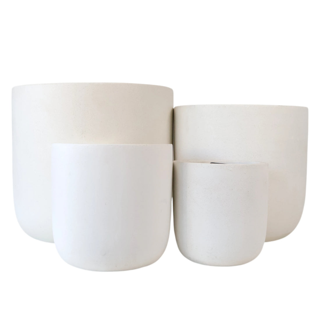 Mai Egg Pot White Small
