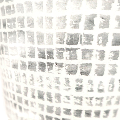 Pattern Pot 140mm Grey