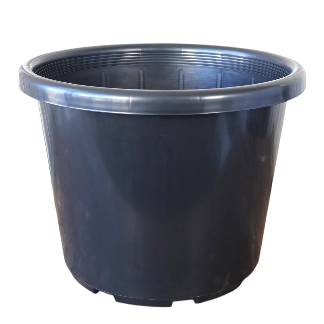Black Plastic Pot 400mm