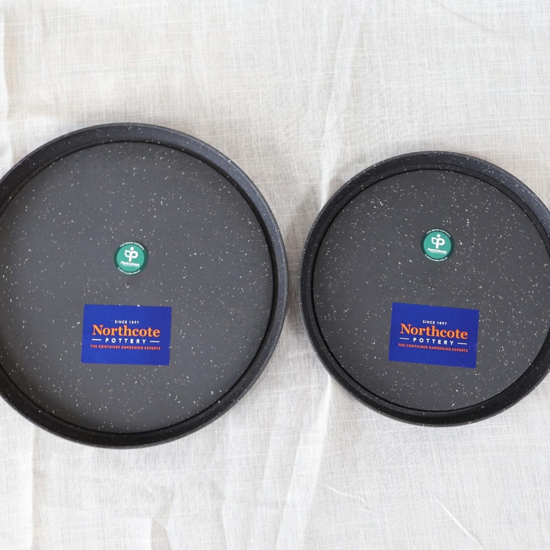San Remo Terazzo Black saucer 28cm