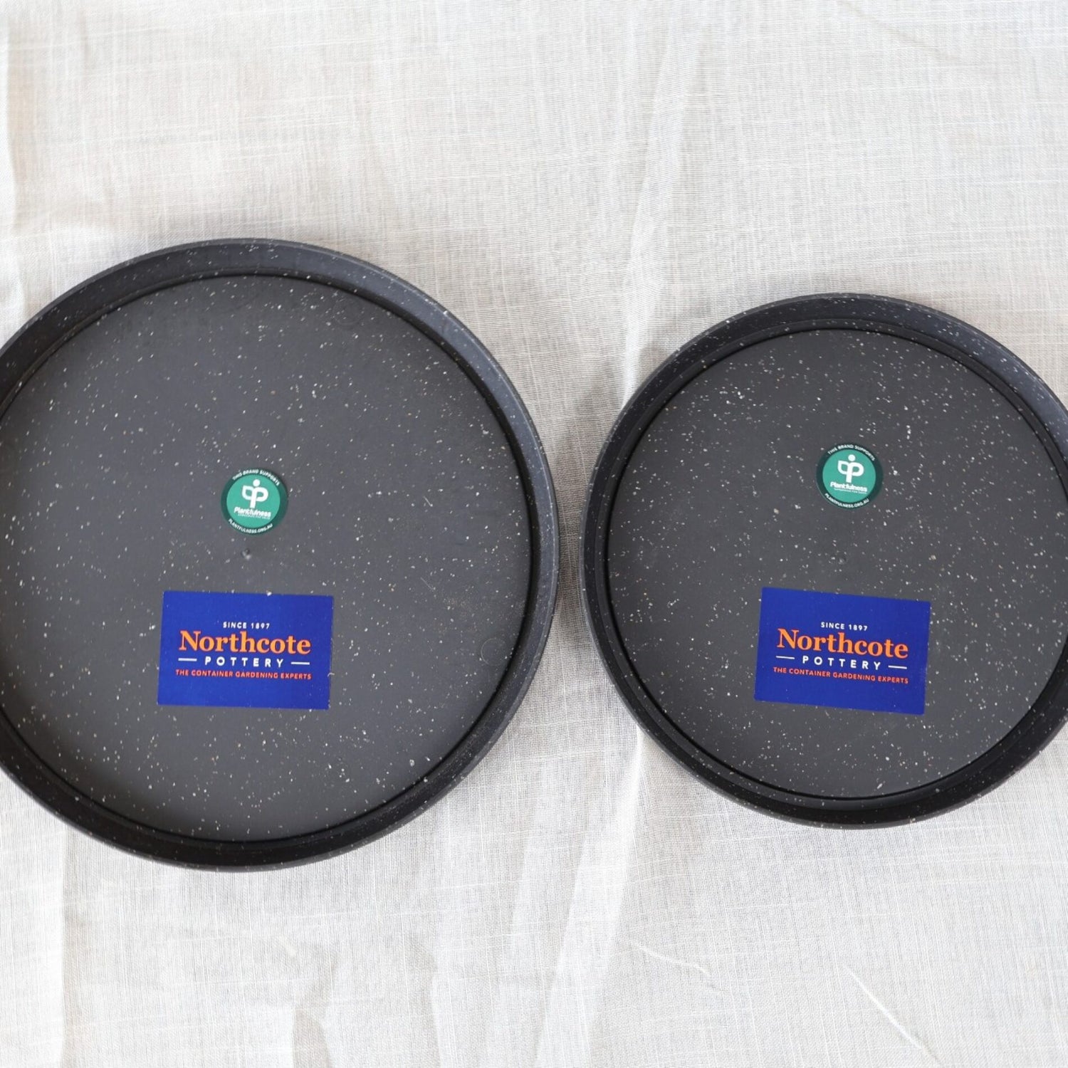 San Remo Terazzo Black saucer 28cm