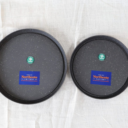 San Remo Terazzo Black saucer 28cm