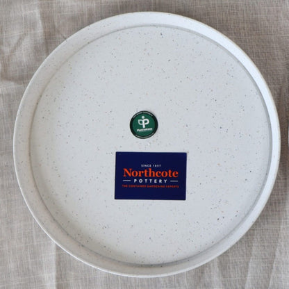 San Remo Terazzo white saucer 24cm