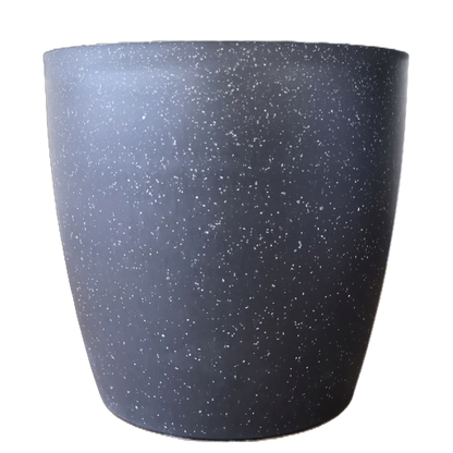 San Remo Terazzo Black Pot 28Cm