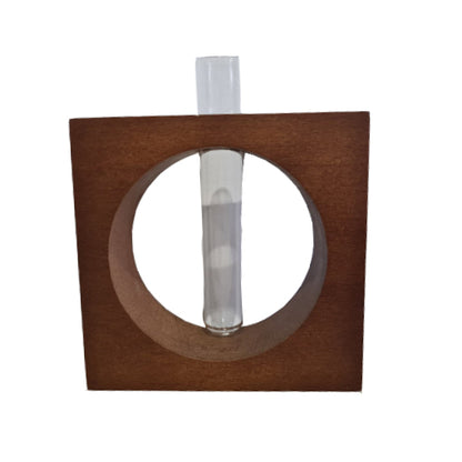 Wooden Test Tube Circular